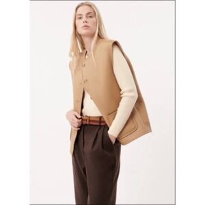 New NWT FRNCH Paris‎ Vest Valerie Gilet